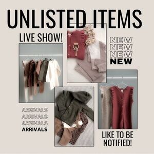 LIVE SHOW LISTING! LIKE TO BE NOTIFIED!